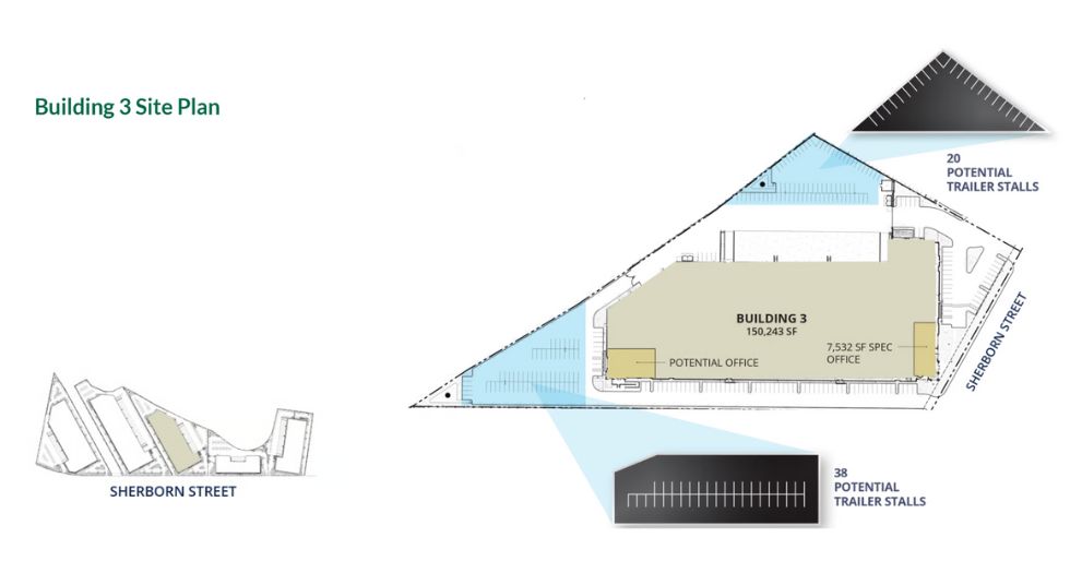 Corona Lakeside Logistics Center 3 site plan