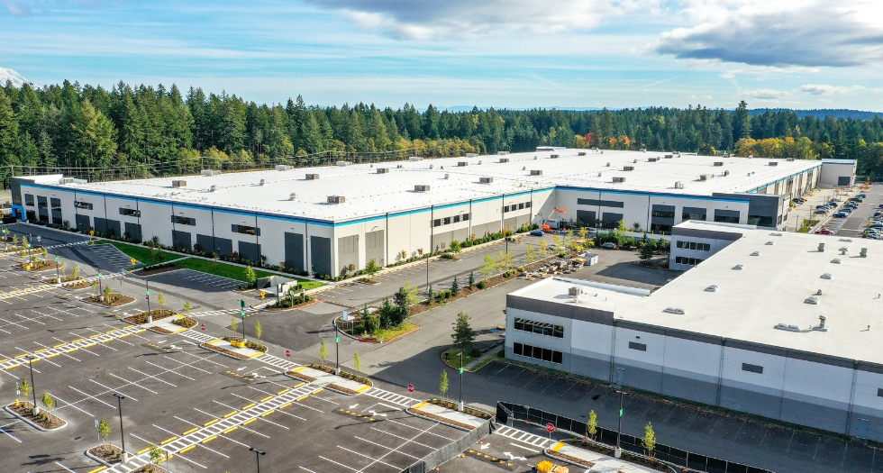 Port of Tacoma South Logistics Center parking